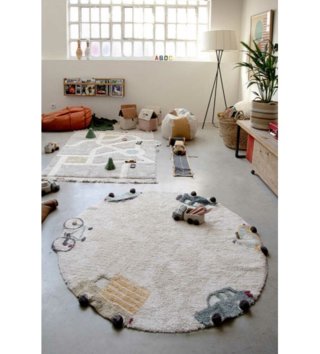 Ø 140 cm /  Koberec Wheels Eco-City Ø140 