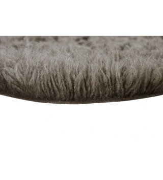 75 x 100 cm /  Koberec - kožušina z ovčej vlny Grey 75x110 