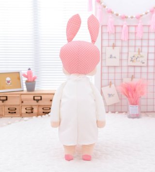 Plyšové hračky /  Metoo bábika Angela 70cm v bielych šatách 