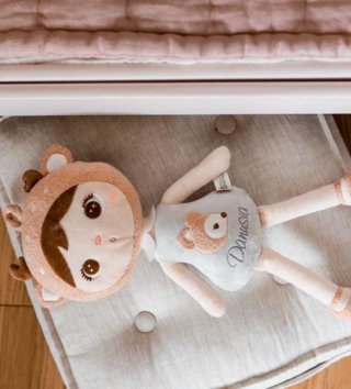 Plyšové hračky /  Metoo bábika Jeleň 50 cm 