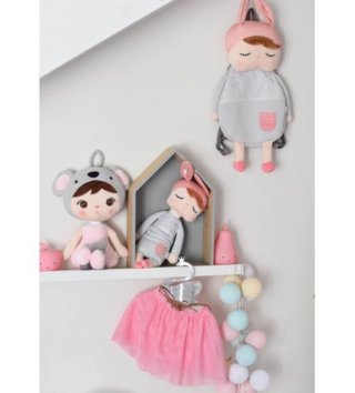 Ruksaky, kufríky, tašky /  Metoo Batoh Angela šedý 60 cm 