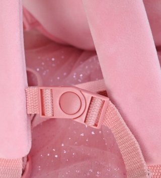 Ruksaky, kufríky, tašky /  Metoo plyšový Batoh baletka ružová 30 cm 
