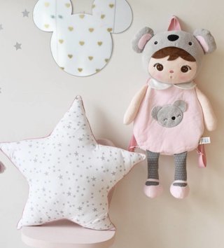 Ruksaky, kufríky, tašky /  Metoo plyšový Batoh koala 50 cm 