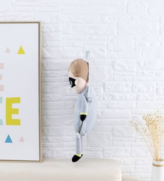 Ruksaky, kufríky, tašky /  Metoo plyšový Batoh superhrdina 56 cm 