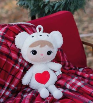 Plyšové hračky /  Metoo plyšový polárny medvedík biely 46cm 