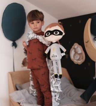 Plyšové hračky /  Metoo plyšový Superhrdina 50 cm 