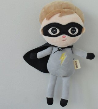 Plyšové hračky /  Metoo plyšový Superhrdina mini 22 cm 