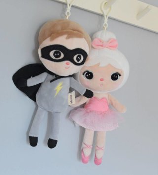 Plyšové hračky /  Metoo plyšový Superhrdina mini 22 cm 