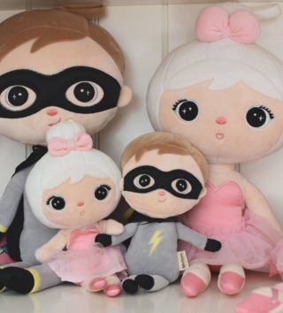 Plyšové hračky /  Metoo plyšový Superhrdina mini 22 cm 