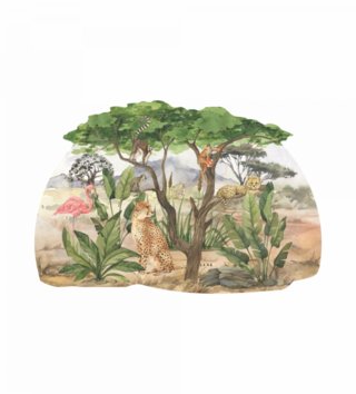 Safari /  Nálepka na stenu Safari - Džungľa DK439 