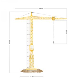 Ostatné /  Nálepka na stenu Travel DK351 - meter 