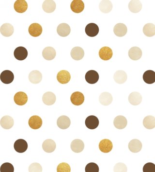 Tvary /  Nálepka na stenu Teddy - dots 120 ks DK244 