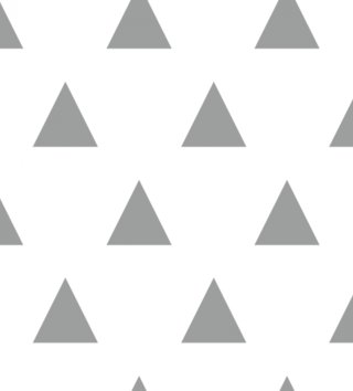 Tvary /  Nálepka na stenu Shapes - trojuholníky 28 ks V09 