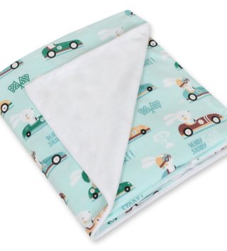 Deky /  Obojstranná deka do autosedačky - Car - C06 