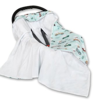 Deky /  Obojstranná deka do autosedačky - Car - C06 