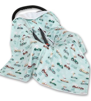 Deky /  Obojstranná deka do autosedačky - Car - C06 