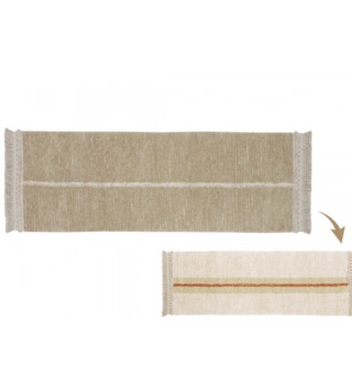 80 x 230 cm /  Obojstranný koberec behúň Duetto Sage 80x230 