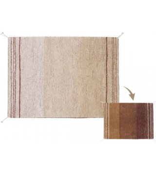 120 x 160 cm /  Obojstranný koberec Twin Toffee 120x160 