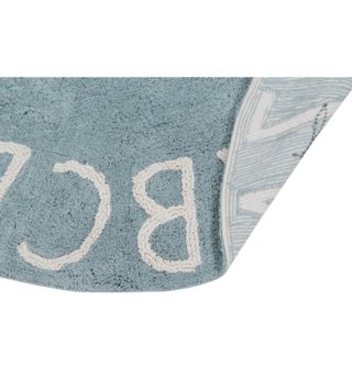 Ø 150 cm /  Okrúhly koberec  abeceda ABC Blue 