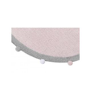 Ø 120 cm /  Okrúhly koberec Bubbly Soft Pink 
