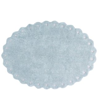 130 x 180 cm /  Oválny koberec Picone Pearl Blue 130x180 