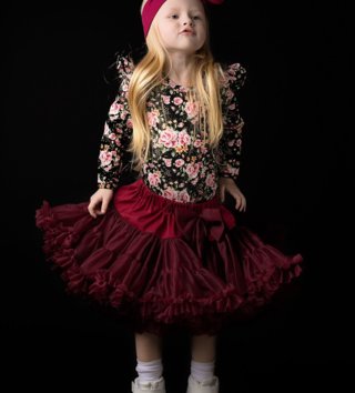 Šaty, sukne /  Petti sukňa Dolly Princess - bordová 