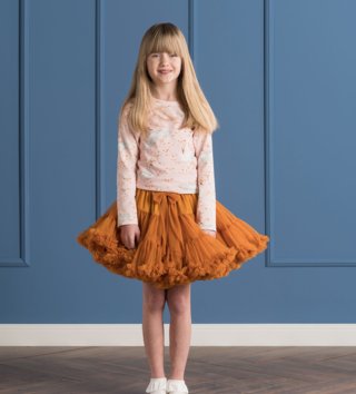 Šaty, sukne /  Petti sukňa Dolly Princess - karamel 