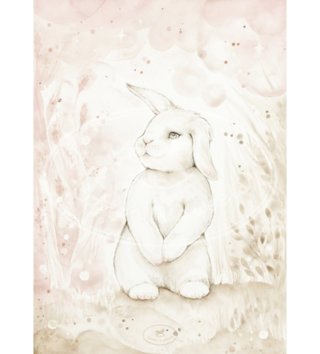 Plagáty /  Plagát - Lovely Rabbit 