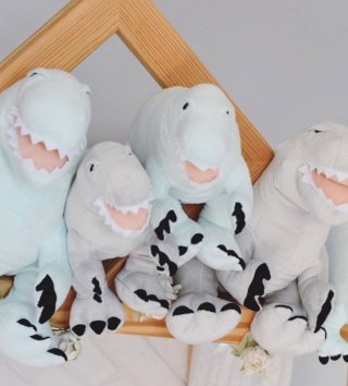 Plyšové hračky /  Plyšová hračka Dino mint M 