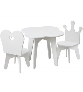 Stoličky /  SET detský stolík + 2 stoličky - kingdom 