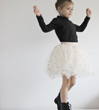 Šaty, sukne /  Tutu sukňa Ballerina - béžová 