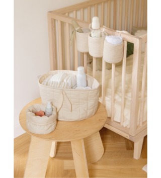 Koše na hračky, úložné boxy /  Úložné košíky - Bambie natural 