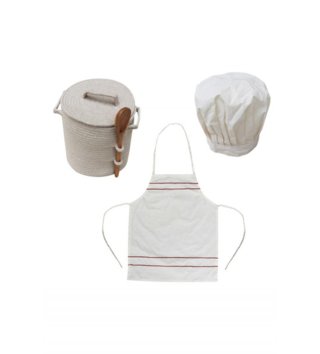 Koše na hračky, úložné boxy /  Úložný dizajnový košík - Little chef 