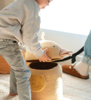 Koše na hračky, úložné boxy /  Úložný košík Charlie 