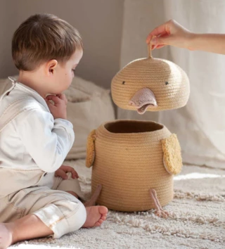 Koše na hračky, úložné boxy /  Úložný košík Charlie 