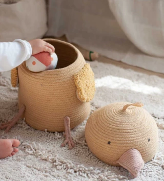 Koše na hračky, úložné boxy /  Úložný košík Charlie 