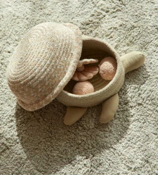 Koše na hračky, úložné boxy /  Úložný košík - Baby korytnačka 