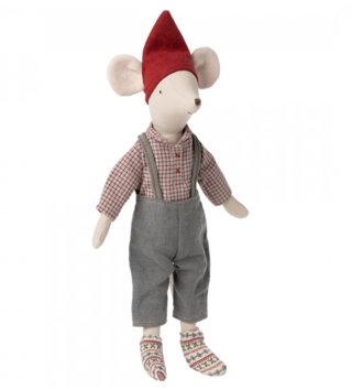 Maileg hračky /  Vianočné oblečenie pre myšku/ zajka/ bábiku Maileg - chlapec 