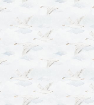 Tapety /  Vinylová tapeta Country lietajúce husi W37 