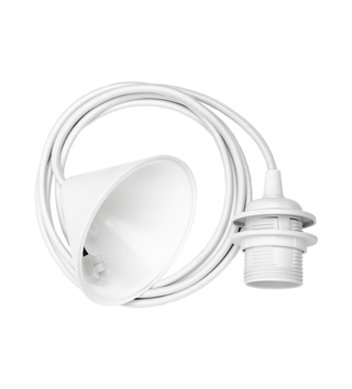 Lampy, osvetlenie /  Závesný napájací kábel EOS Cord - biely 